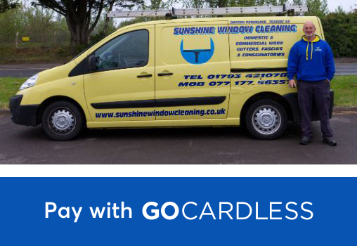 darren proudlock sunshine window cleaning in swindon