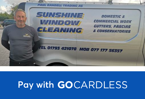 paul randell sunshine window cleaning in swindon